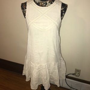 Moon River woven shift dress